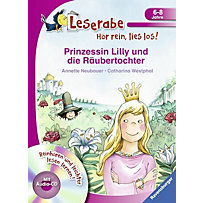 Prinzessin Lilly und die Räubertochter, m. Audio-CD Prinzessin Lilly und die Räubertochter, m. Audio-CD