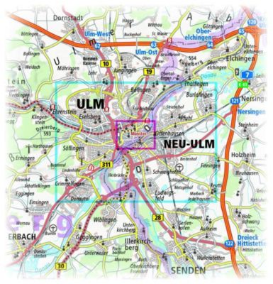 PublicPress Stadtplan Ulm Neu-Ulm Buch bei Weltbild.at bestellen