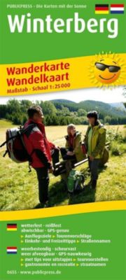 PUBLICPRESS Wanderkarte Winterberg