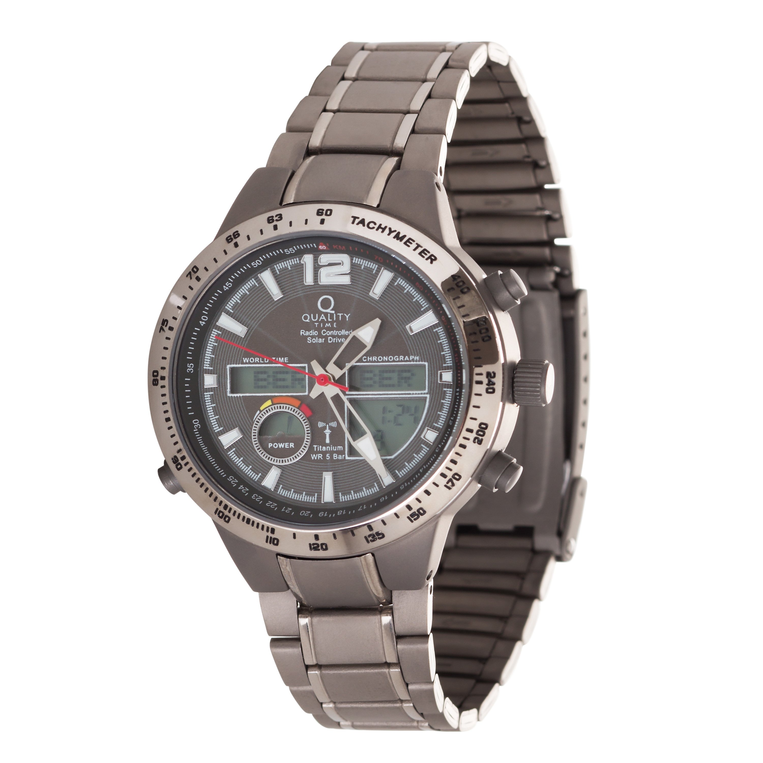 QUALITY TIME SolarFunkArmbanduhr Worldtimer, Titan Weltbild.de QUALITY TIME SolarFunkArmbanduhr Worldtimer, Titan Weltbild.de