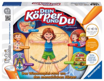 Ravensburger tiptoi® - Dein Körper und Du, Kinderspiel ...