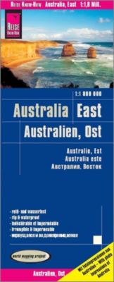 Reise Know How Landkarte Australien Ost Australia East 1 - 