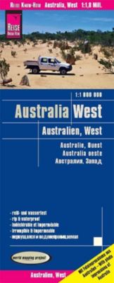 Reise Know-How Landkarte Australien, West / Australia, West