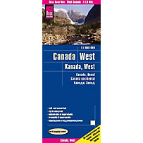 Reise Know-How Landkarte Kanada West / West Canada / West Canada / Canada ouest / Canadá occidental Reise Know-How Landkarte Kanada West / West Canada / West Canada / Canada ouest / Canadá occidental