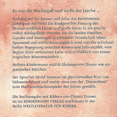 Romeo Und Julia 1 Audio Cd Horbuch Bei Weltbild De Bestellen