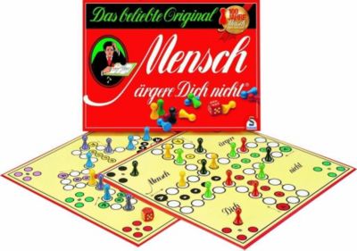 Schmidt Spiele Mensch ärgere Dich nicht, Familienspiel ...