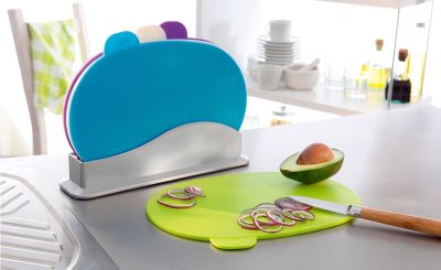 Schneidebretter inklusive Aufbewahrung, 5-teilig | Weltbild.ch