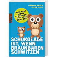 Schokolade ist, wenn Braunbären schwitzen Schokolade ist, wenn Braunbären schwitzen