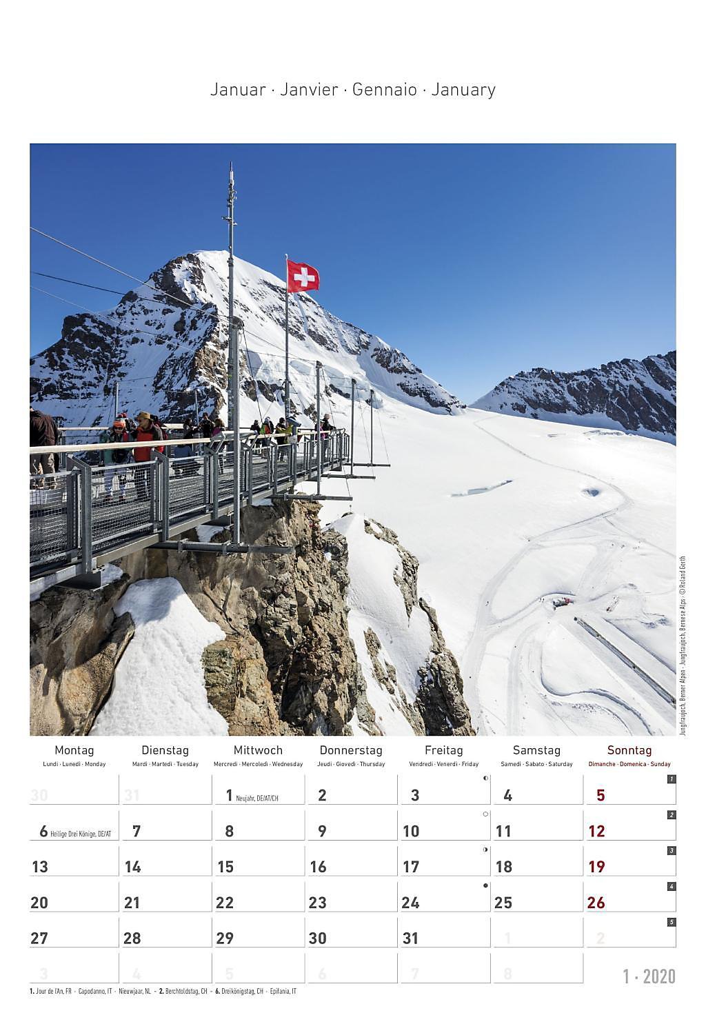 Schweiz 2020 - Switzerland - Kalender bei Weltbild.ch ...