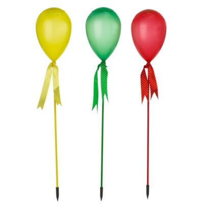 Solarleuchten Set 3 Tlg Luftballons Stehend Weltbild De