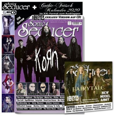 Sonic Seducer: .2019/09 Korn-Titelstory, m. 1 Audio-CD