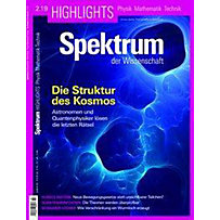 Spektrum Highlights - Die Struktur des Kosmos Spektrum Highlights - Die Struktur des Kosmos