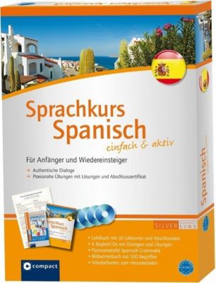 Sprachkurs Spanisch Einfach & Aktiv, Lehrbuch M. 4 Audio-CDs | Weltbild.ch