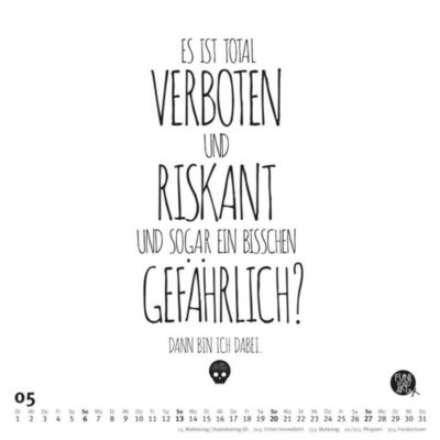 Sprüche Und Typo Kalender 2018 Kalender Bei Weltbildde Kaufen