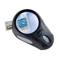Standlupe "BULLAUGE" mit 5-facher Vergrößerung, 6 LED's, 3 Helligkeitsstufen Standlupe "BULLAUGE" mit 5-facher Vergrößerung, 6 LED's, 3 Helligkeitsstufen
