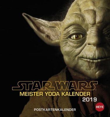 Star Wars Meister Yoda Postkartenkalender 2019 Kalender