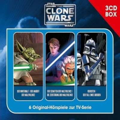 Star Wars - The Clone Wars - Hörspielbox Vol. 1 (3CDs) - The Clone Wars | 