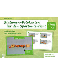 Stationen-Fotokarten für den Sportunterricht - Klasse 1/2 Stationen-Fotokarten für den Sportunterricht - Klasse 1/2
