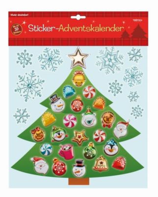 Sticker-Adventskalender - Kalender bei Weltbild.ch bestellen