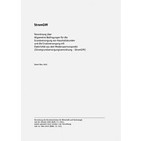 StromGVV - Stromgrundversorgungsverordnung StromGVV - Stromgrundversorgungsverordnung
