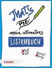 That's me - Mein ultimatives Listenbuch