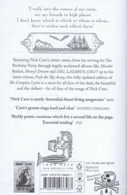 The Complete Lyrics Buch Von Nick Cave Bei Weltbild De Bestellen