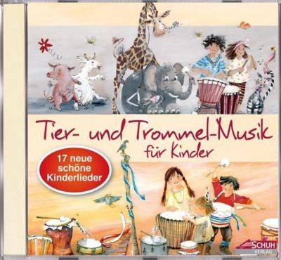 tier- und trommel-musik für kinder, 1 audio-cd hörbuch