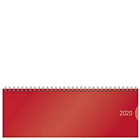 Tischquerkalender Classic Colourlux rot 2020 Tischquerkalender Classic Colourlux rot 2020