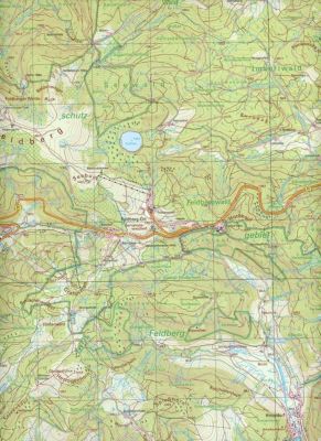 Topographische Karte Baden-Württemberg Feldberg Schwarzwald Buch