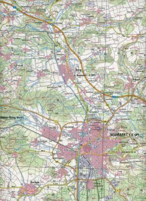 Topographische Karte Bayern Neumarkt i. d. OPf. Buch versandkostenfrei