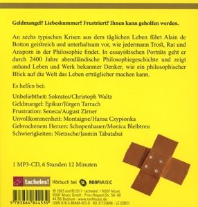 Trost Der Philosophie 1 Mp3 Cd Horbuch Bei Weltbild De Bestellen