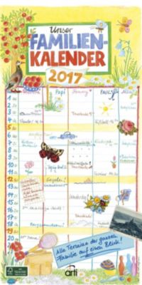 Unser Familienkalender 2017 - Kalender bei Weltbild.de bestellen