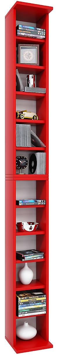 VCM Regal DVD CD Rack Möbel Aufbewahrung Holzregal Standregal Möbel