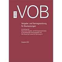 VOB 2019 Gesamtausgabe VOB 2019 Gesamtausgabe