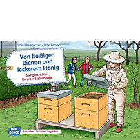 Von fleißigen Bienen und leckerem Honig. Kamishibai Bildkartenset. Von fleißigen Bienen und leckerem Honig. Kamishibai Bildkartenset.