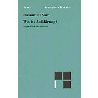 Was ist Aufklärung? Was ist Aufklärung?