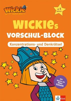 Wickies Vorschul-Block - Konzentrations- und Denkrätsel