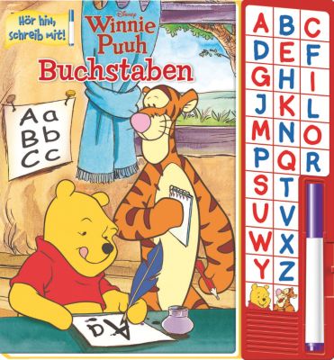 Winnie Puuh Buchstaben Hor Hin Schreib Mit Buch Versandkostenfrei