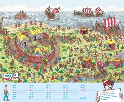 Wo ist Walter?, Suchbild-Kalender 2016 - Kalender bei Weltbild.ch