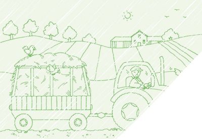 Mahdrescher Ausmalbild